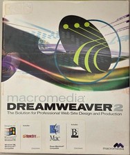 Macromedia DREAMWEAVER 2 Professional WEB SITE DESIGN Software (Windows & Mac) picture