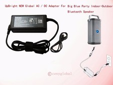AC Adapter For Brookstone Big Blue Unplugged Bluetooth Indoor-outdoor Speaker picture