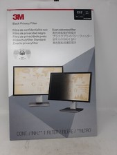 3M PF235W9B Black Privacy Filter 23.5