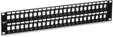 48-Port Blank Keystone 2U HD Patch Panel, TC-KP48 picture