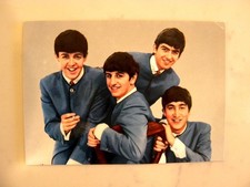 The BEATLES Early Days Unused Post Card Color 1963 4