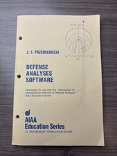 Vintage 1990 Defense Analysis Software 1st Edition by Przemienieck + Floppy picture