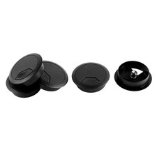 5Pcs 50mm Mounting Hole Diameter Computer Desk Table Counter Top Wire Grommets picture