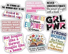 10pcs Feminist Sticker, Feminism Equality, Women’s Rights Activist, Girl Power picture