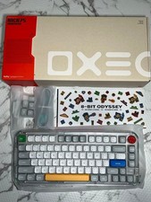 Nuphy Kick75 Wireless Blush Switch Gaming Keyboard White Gray JP Used Tested picture
