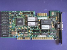 ISA Video Card, Tseng Labs ET4000AX, 1MB (Gensis Rainbow 4000) Vintage, Working picture