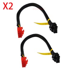 X2 PCIE GPU 8Pin to 8Pin Power Cable Fo DELL R730 to Nvidia K80/M40/M60/P40/P100 picture