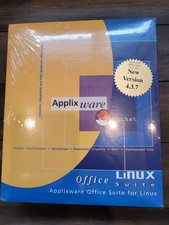 Red Hat Applixware Office Suite– New Sealed Box – Vintage Software picture