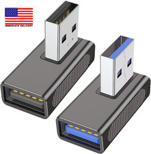 90 Degree Left and Right Angle USB 3.0 Adapter, 2 Pack ⭐️⭐️⭐️⭐️⭐️ picture
