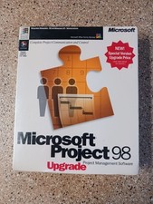 Microsoft Project 98 Upgrade - Project Management Software Brand New Sealed picture