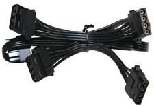 5-Pin Modular PSU Power Cable to 4x 4-Pin Molex Peripheral Connector picture