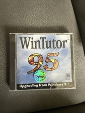 WIN TUTOR 95 (PC CD-ROM in Jewel Case) 1995, Brand New Factory Sealed picture