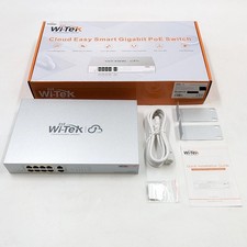 WI-TEK 10 Ports PoE+ Switch 1000Mbps Rack Mountable  WI-PCES310G Cloud - New picture