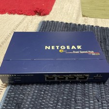 Netgear DS104 4-Port 10/100 Dual Speed Hub -  UNIT ONLY picture