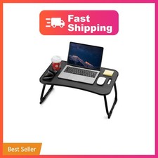 ZEAPTAC Laptop Bed Desk, Foldable Lap Desk, Portable Lap Table, Laptop Stand ... picture