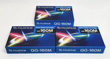 FUJIFILM QG-160M 8mm Data Backup Cartridge 160m Lot of 3 New Sealed Japan picture