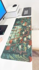 Soft Frog Indoor Garden Mouse Pad - Extended Non-Slip Desk Mat, Cute Cozy Style picture
