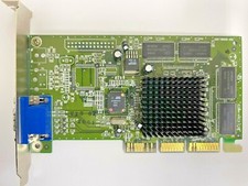 RARE VINTAGE AZTECH M64-32 NVIDIA RIVA TNT2 32 MEG AGP VGA CARD MXB23 picture