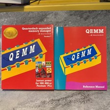 Quarterdeck QEMM More Memory Version 7 BIG BOX Windows DOS picture
