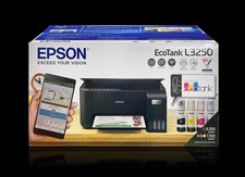 Epson EcoTank L3250 WiFi Ink Tank Printer Scanner Copier 100-240V NEW picture