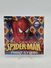 Marvel The Amazing Spiderman Print Studio PC DVD Rom Marvel New & Sealed picture