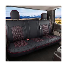 Huidasource F150 Rear Seat Covers, Split Back Leather Seat Cushion ... Fast Ship picture