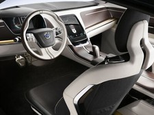 Cars 2011 volvo you concept interior dash Desk Mat Stitched picture
