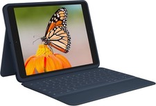 Logitech Rugged Folio Keyboard Case for Apple iPad 7th/8th/9th Gen. Classic Blue picture