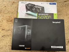 PNY NVIDIA GeForce RTX 5070 Ti OC Triple Fan Graphics Card 16GB GDDR7 picture