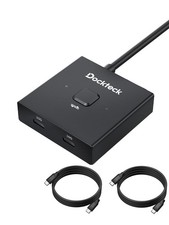 Dockteck USB C Switch Bi-Directional 8K 10Gbps 100W PD picture