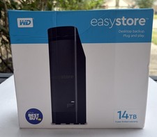 Western Digital WD EasyStore 14TB (WDBAMA0140HBK) External Hard Drive picture