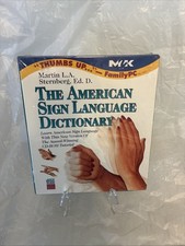 The American Sign Language Dictionary CD-ROM Martin Sternberg Vintage PC/Mac NEW picture