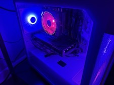 PowerSpec Gaming Desktop Tower White RGB AMD Ryzen NVIDIA GeForce RTX 5060 Ti picture