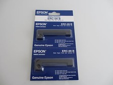 Two Ribbon Original Epson ERC-09B Black C43S015354 ERC09B Ribbon picture