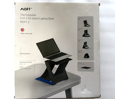 Moft Z Foldable 5 In 1 Sit Stand Laptop Desk Adjustable RED reddot Winner 2020 picture