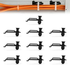 10 Pack Cable Management Clips for Legrand OnQ 20LB Pull Strength Hold picture