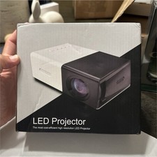 LED Projector Desktop Projector, LED Display Technology, White/Black Model picture
