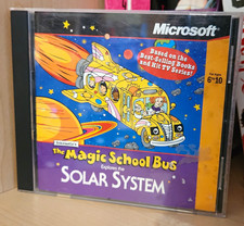 Microsoft Magic School Bus Explores the Solar System CD-ROM Windows 3.1 picture