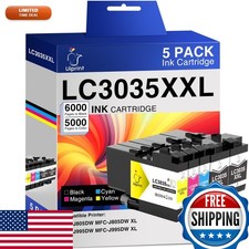 Uiprint LC3035XXL Ink Cartridges for Brother LC3033 LC3035 2BK/C/M/Y picture