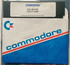 COMMODORE 64/128 -- 1351 MOUSE UTILITY DISK + GEOS V1.3 UPGRADE (COMMODORE DISK) picture
