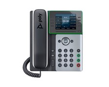 HP POLY EDGE E320 IP PHONE NOISEBLOCK AI AND ACOUSTIC FENCE USB-C BLUETOOTH C... picture