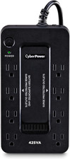 Cyberpower ST425 Standby UPS Battery Backup and Surge Protector, 425VA/260W, 8 O picture