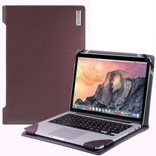 Broonel Purple Leather Laptop Profile Case For ASUS Vivobook 15 M1502YA 15.6