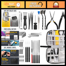 64 Pcs 3D Printing Tool Kit - Nozzle Cleaning, Scraper, Cutter, Deburring Tools, picture