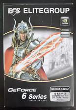 ECS EliteGroup, Nvidia GeForce 6200, 512 MB 64BIT DDR2 AGP Graphics Card New picture