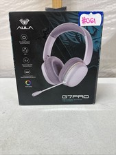 AULA White G7 Pro RGB Tri-Mode Wireless Gaming Headset picture