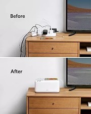 Anker Cable Management Box and Desk Cord Organizer with USB Power Strip, - picture