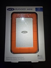 LaCie 1TB Rugged Mini USB 3.0 All Terrain Mobile External Hard Drive, Orange picture