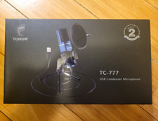TONOR TC-777 USB Wired Condenser Microphone w/ Integrated Pop Filter Stand picture