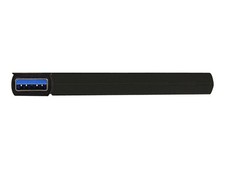 InLine Twist Hub USB 3.0 4-Port Rotatable 180° Black Rotatable Hub 4 35391 picture